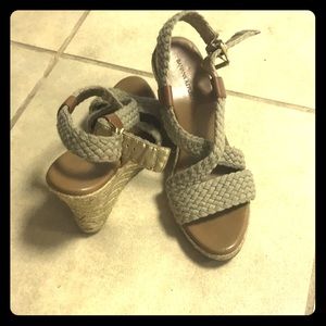 Banana republic espadrille wedges